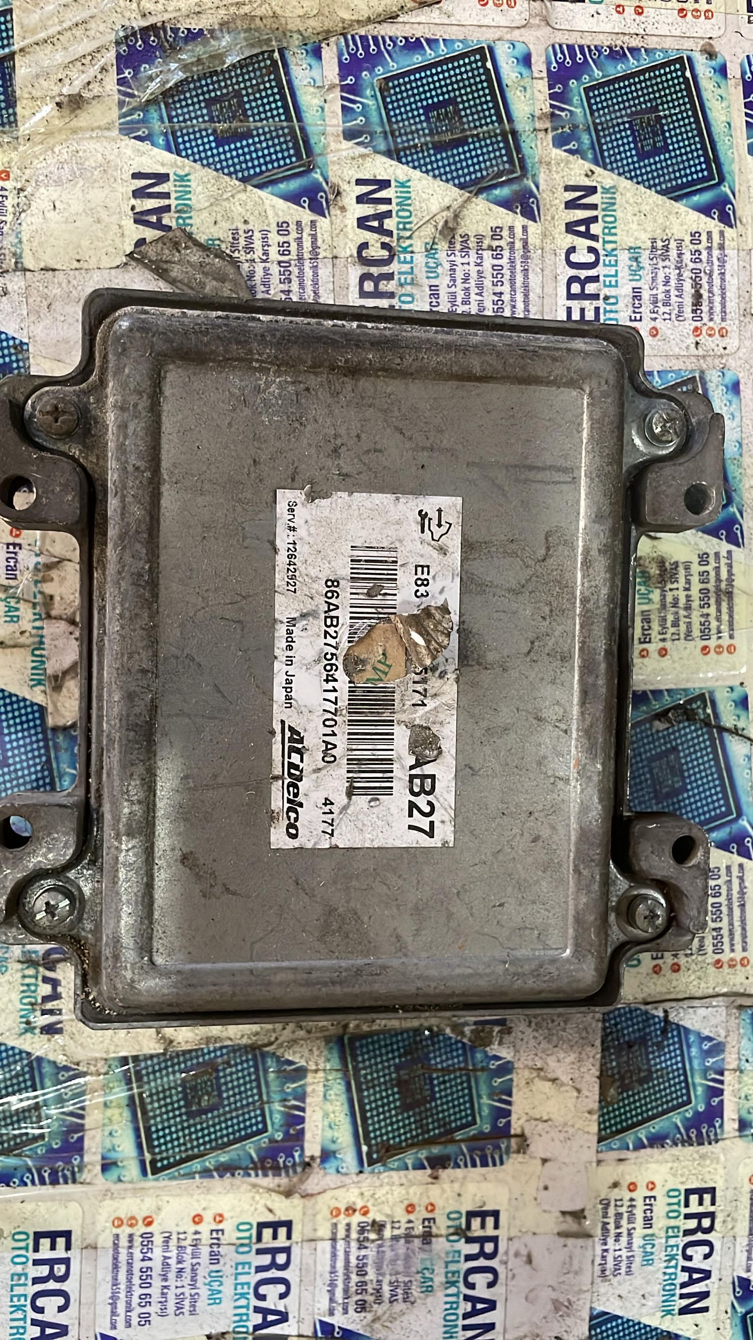 55485171 Opel Corsa D 1.2 Motor Beyni 